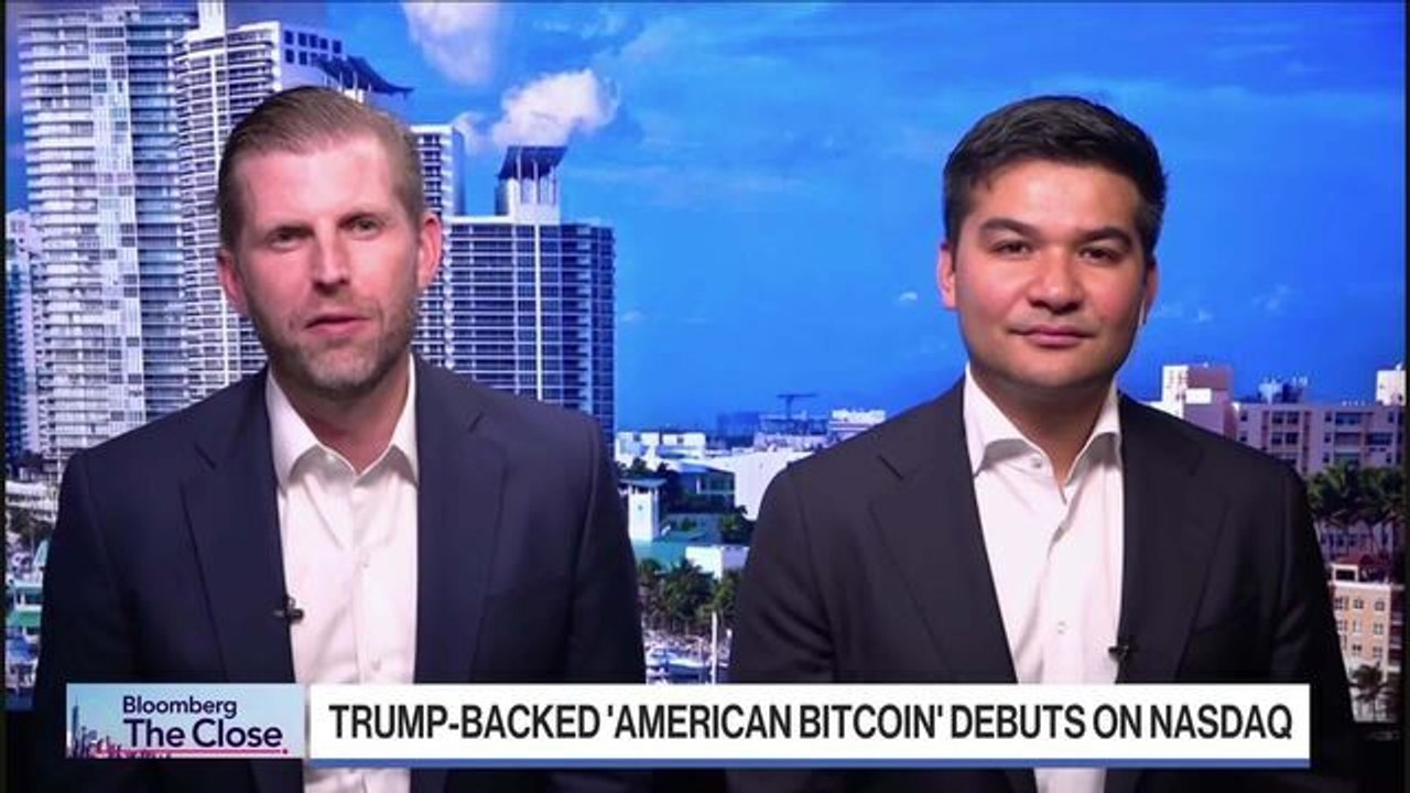 Eric Trump, Hut 8 CEO on American Bitcoin Debut, Strategy