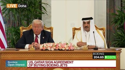 Trump Touts Record Boeing Order From Qatar Airways