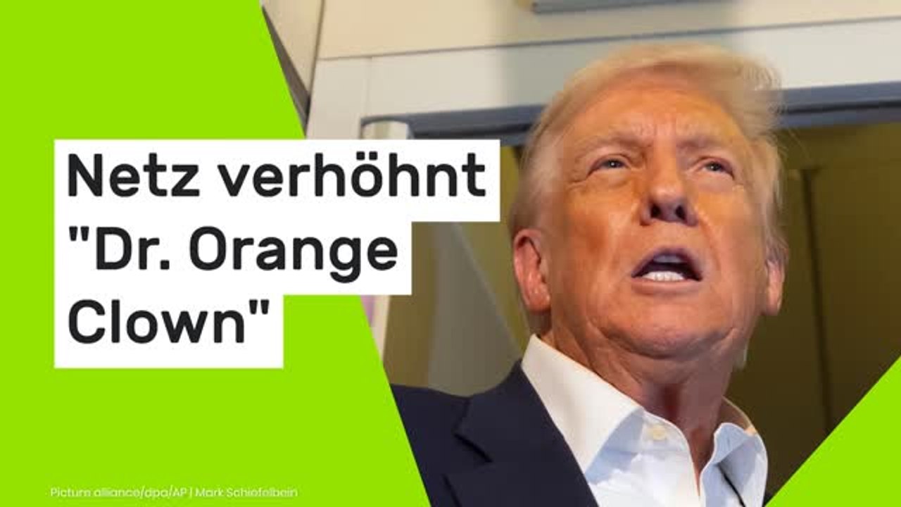 Donald Trump: 'Völliger Wahnsinn!' Netz verhöhnt 'Dr. Orange Clown' für Medizin-Tipp