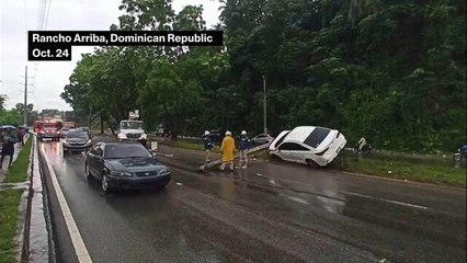 Tropical Storm Melissa Hits Several Caribbean Countries