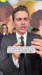 Dave Franco Talks 'Regretting You' Character (and Gets Photobombed)