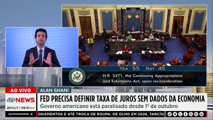 Shutdown: Fed precisa definir juros sem dados da economia; Ghani comenta