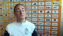Red Flames: Tessa Wullaert s'exprime avant le match contre l'Irlande en barrage de la Ligue des Nations