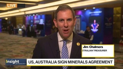 Australian Treasurer Chalmers on Trump's Minerals Deal