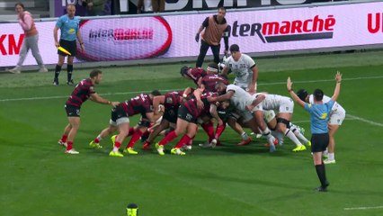 TOP 14 - Essai de Julien MARCHAND (ST) - Stade Toulousain - RC Toulon