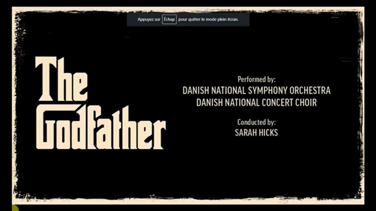 Ennio Morricone - Godfather Symphonic Suite The Danish National Symphony Orchestra|The Danish National Concert Choir