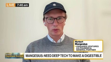 Need Deep Tech To Make AI Digestible, VSquared Ventures' Herbert Mangesius Says