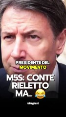 Robby Giusti - "GRANDE" CONTE... RIELETTO Presidente dei 5 Stelle...mah???? (27.10.25)