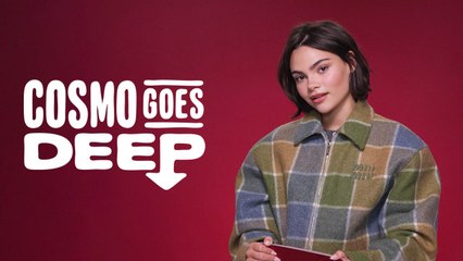 Ariana Greenblatt Answers Rapid-Fire Questions | Cosmo Goes Deep | Cosmopolitan