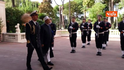 Mattarella incontra il Grande Imam di Al Azhar al Quirinale