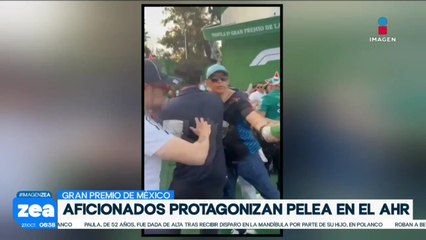 ¡Aficionados de la Fórmula 1 protagonizan pelea!