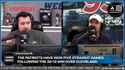 Jones & Keefe: Drake Maye is playing at ridiculous level