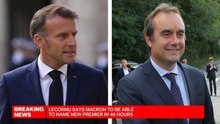 France's Lecornu Says Macron Can Name New Premier in 48 Hours