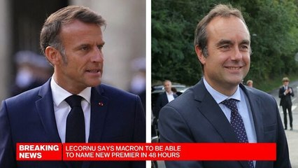France's Lecornu Says Macron Can Name New Premier in 48 Hours