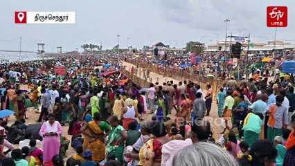 கந்த சஷ்டி விழா: பக்தர்களின் அரோகரா கோஷத்திற்கு நடுவே சூரபத்மனை வதம் செய்த முருகப்பெருமான்!