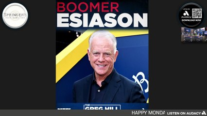 Maye MVP chants? NFL legend Boomer Esiason joins! The Greg Hill Show!