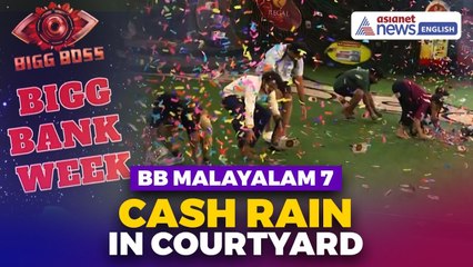 Bigg Boss Malayalam 7: 'Shower of Money' Courtyard Task Unleashes Chaos