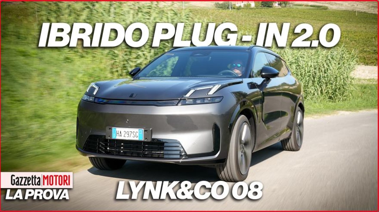 Lynk & Co 08: al volante del Suv plug-in da 200 km di autonomia in elettrico