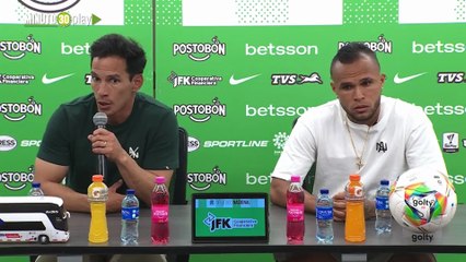 ¡Con los pies en la tierra! Diego Arias, técnico de Atlético Nacional, analizó el partido contra el DIM