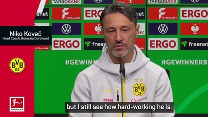 Kovac backs struggling Guirassy