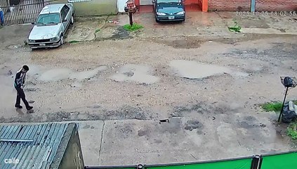 Las últimas imágenes de Nicolás Tomás Duarte antes de desaparecer en Ezeiza