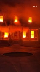 Fire Department ‘Inundated’ with Calls Reporting Home in Flames, but It’s Just a Halloween Illusion: ‘Should Be Illegal’