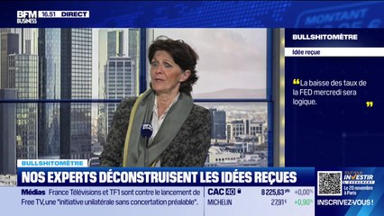 Bullshitomètre : "La baisse des taux de la FED mercredi sera logique" - FAUX répond Véronique Riches-Flores - 27/10