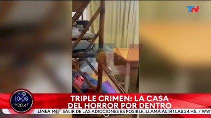 TRIPLE CRIMEN DE FLORENCIO VARELA el video que muestra la casa del horror por dentro - TN