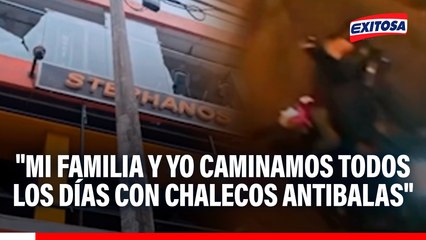Dueño de gimnasio tras segundo ataque contra su local: "Mi familia y yo caminamos todos los días con chalecos antibalas"