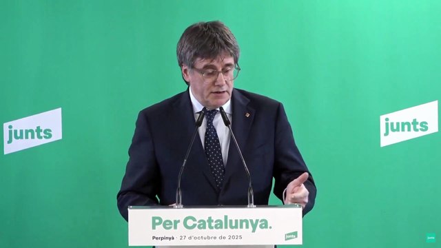 Puigdemont asegura que la dependencia de ESPAÑA empobrece a CATALUÑA