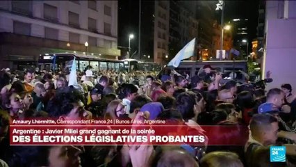 Argentine : des élections législatives probantes pour Javier Milei