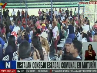 Monagas | Comunas participaron en la instalación del Consejo Estadal Comunal en Maturín