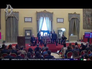 Roma - ​​Presentazione del libro “Genocidio” di Rula Jebreal – Partecipano Costa, Conte, Ranucci (27.10.25)