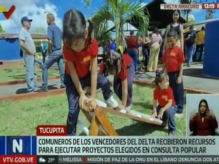 Comuna Los Vencedores del Delta ejecutaron obras comunales gracias a consultas populares