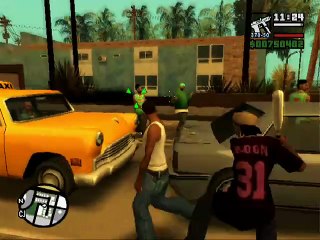 Grand Theft Auto: San Andreas online multiplayer - ps2