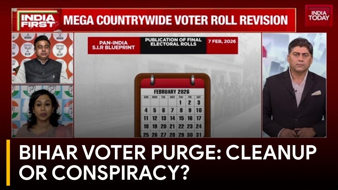 Voter List War: 65 Lakh Names Deleted In Bihar, Is West Bengal Next?