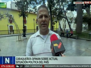Ciudadanos rechazan agresiones imperialistas y apuestan por el diálogo entre Venezuela y EE. UU.