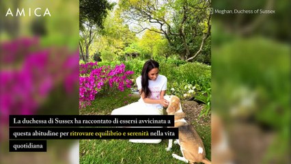 Meghan Markle e la figlia Lilibet a piedi nudi: cos'è il grounding