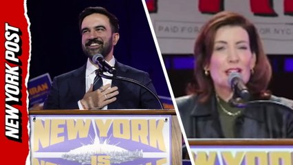 'Tax the Rich!': Kathy Hochul Speech Disrupted by Chants at Mamdani Rally
