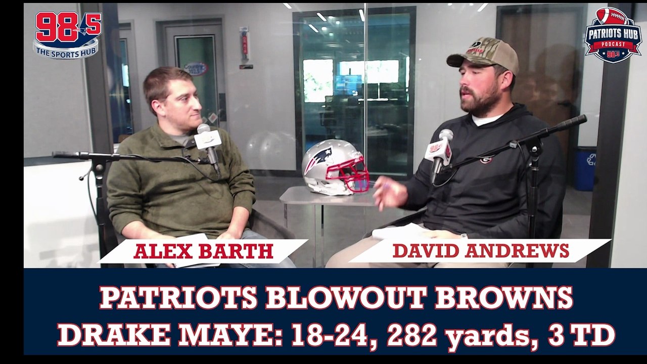 David Andrews on Drake Maye
