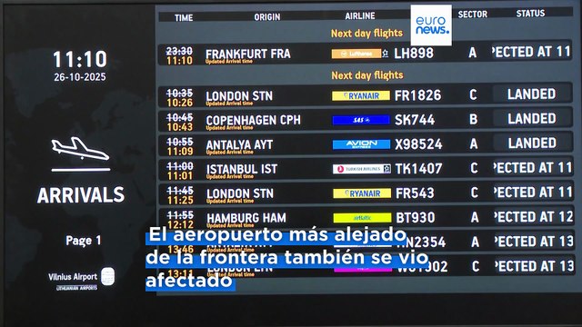 Lituania cierra su frontera con Bielorrusia por las incursiones de globos usados para el contrabando