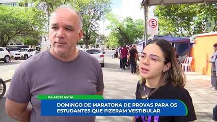 Expectativas Elevadas e Intensa Preparação: Vestibular da SES Unita em Caruaru Atrai Milhares de Candidatos