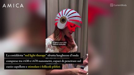 La luce rossa è davvero utile per la caduta dei capelli?