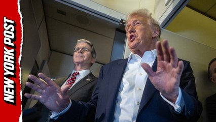 Trump touts 'perfect' MRI results, jokes  about third term