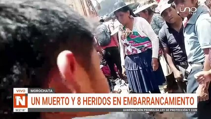 Tragedia en Morochata: Embarrancamiento de bus deja una persona fallecida y ocho heridos