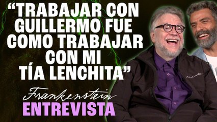 Entrevista con Guillermo del Toro y Oscar Issac sobre 'Frankenstein'