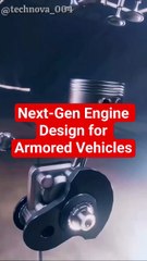 Next-Gen Engine Design for Armored Vehicles _ Advanced 3D Engineering Simulation #simulation