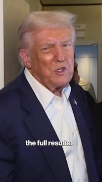 Trump touts 'perfect' MRI results, jokes about third term