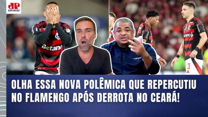 "POR%@ NENHUMA!!! Essa ATITUDE NÃO É INTELIGENTE e..." NOVA POLÊMICA no Flamengo FERVE DEBATE!