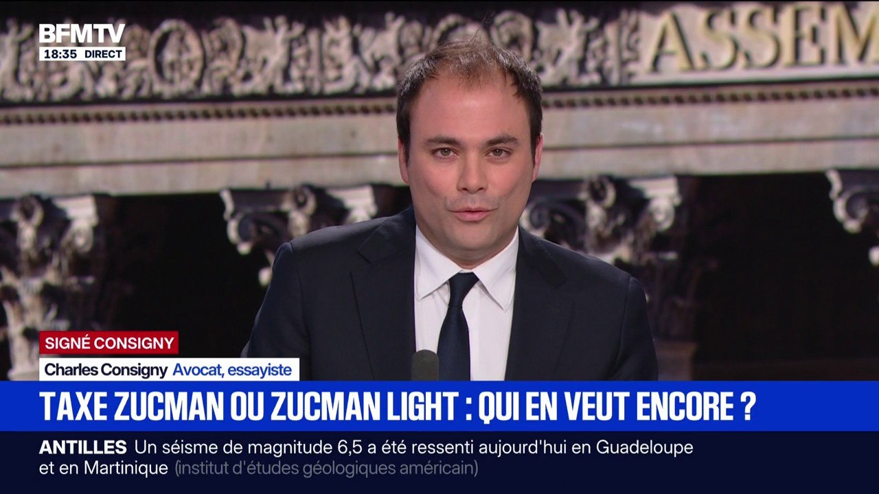 SIGNÉ CONSIGNY: "Je suis assez sidéré de voir que la gauche a réussi à diffuser l'idée que les riches, en France, ne payaient pas d'impôts", déclare l'avocat